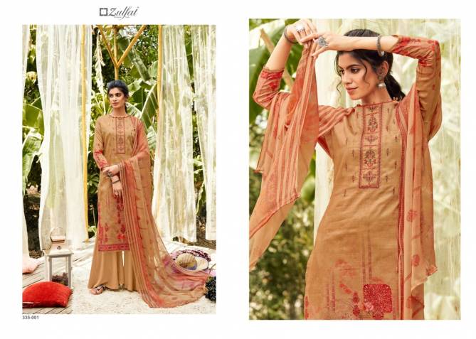 Zulfat Anaya Jam Cotton Exclusive Wear Designer Dress Material Collection